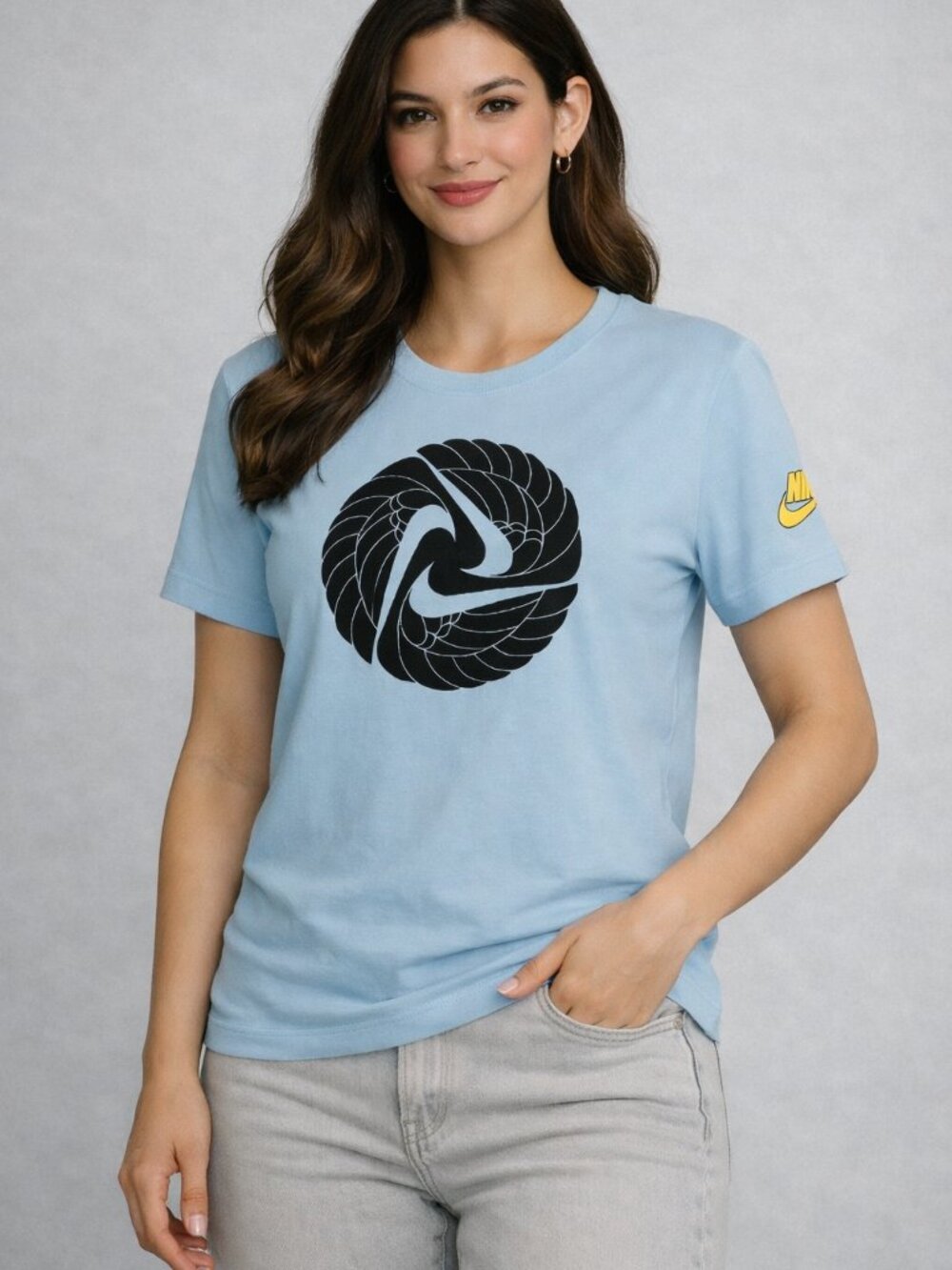 Nike Light Blue‎ Graphic Tee – Women’s XL